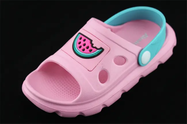 Kids Open Toe Clogs with Drainage Holes