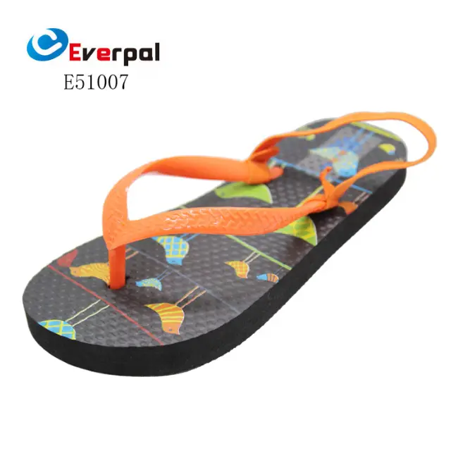 Rubber Beach Shoes with Adjustable Strap for Kids